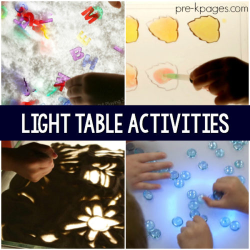 20+ Fun (+Easy!) Light Table Activities To Use In Your Pre-K Classroom