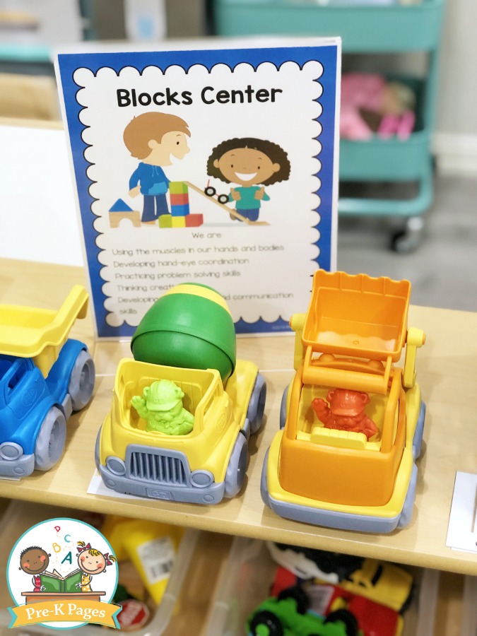 Preschool Blocks Center