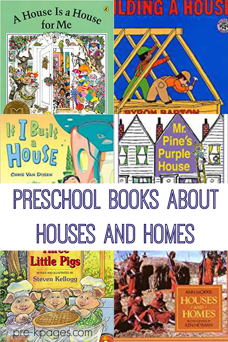 Preschool Books About Houses And Homes Pre K Pages