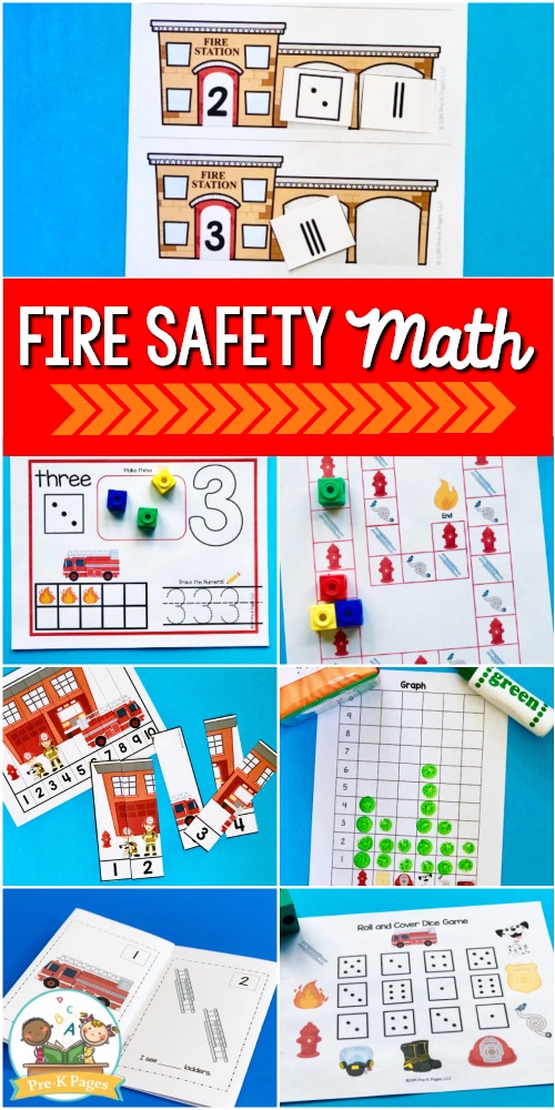 Fire Safety Math Activities
