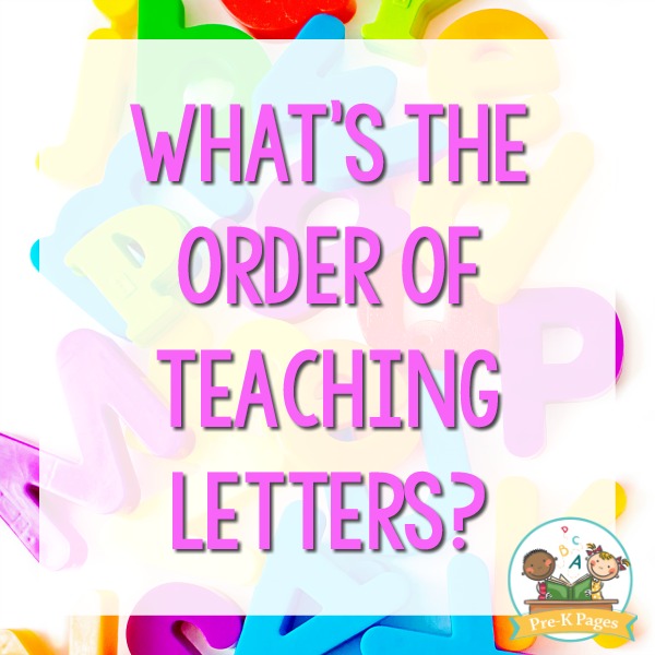 Order of teaching letters
