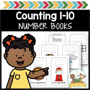 Counting Books - Pre-K Pages