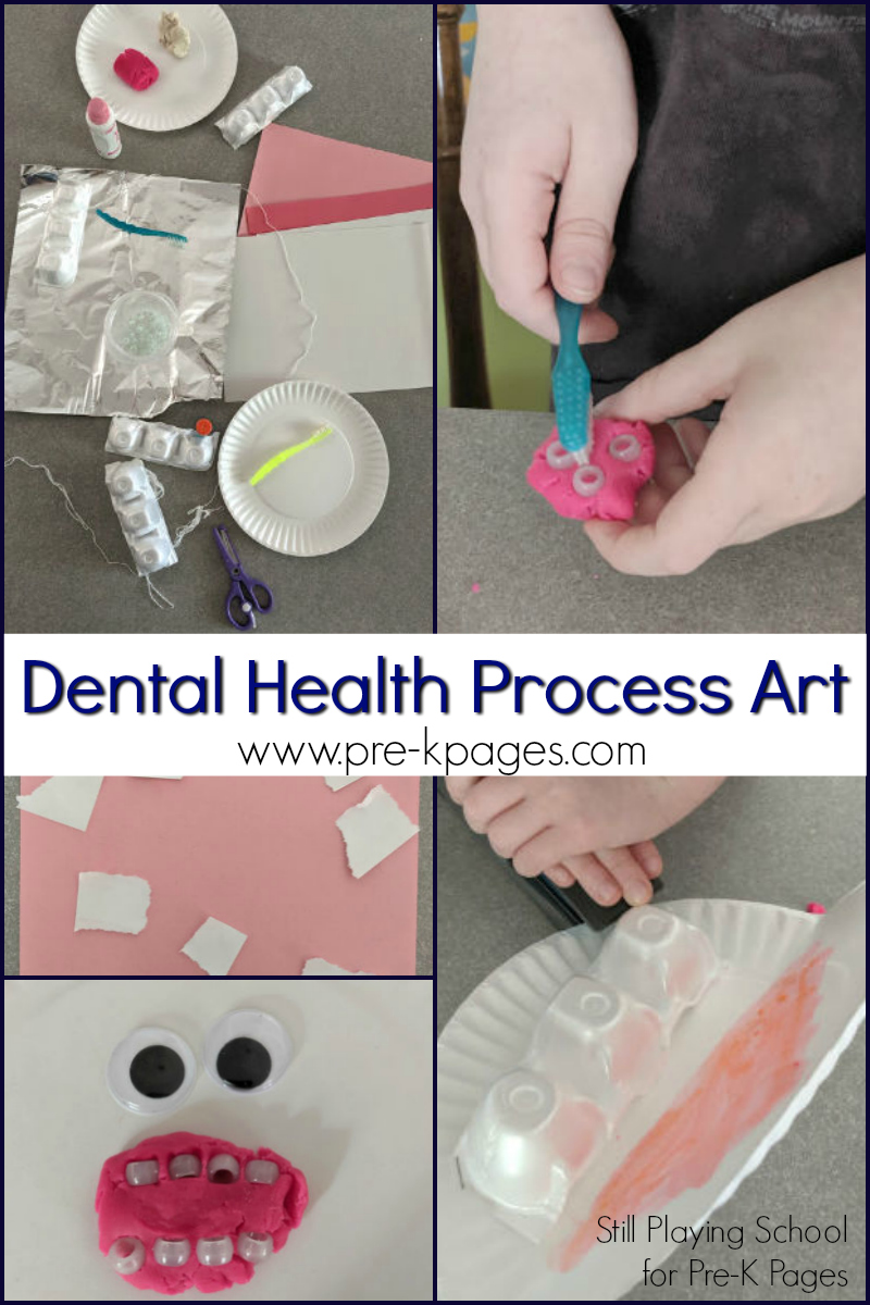 Dental Health Process Art Activity Pre K Pages