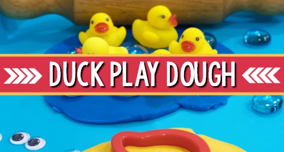 Duck Pond Play Doh Activity