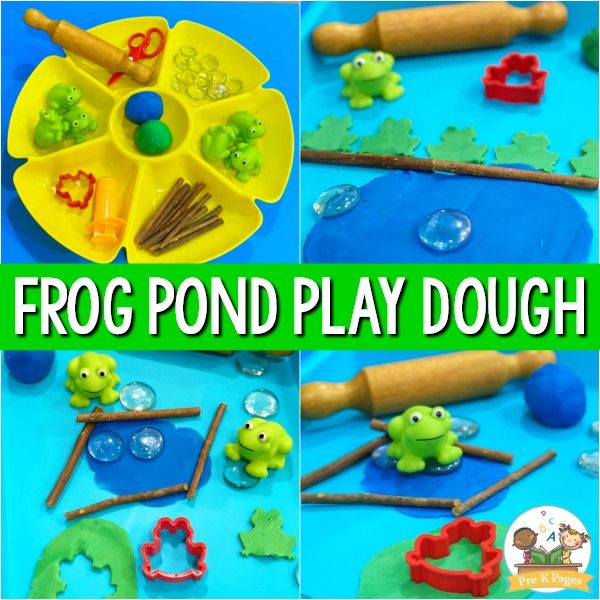 Frog Play Dough
