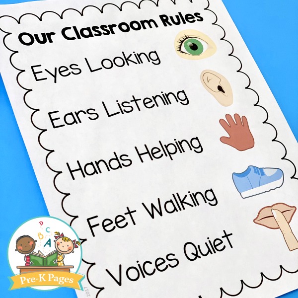 Preschool Classroom Rules