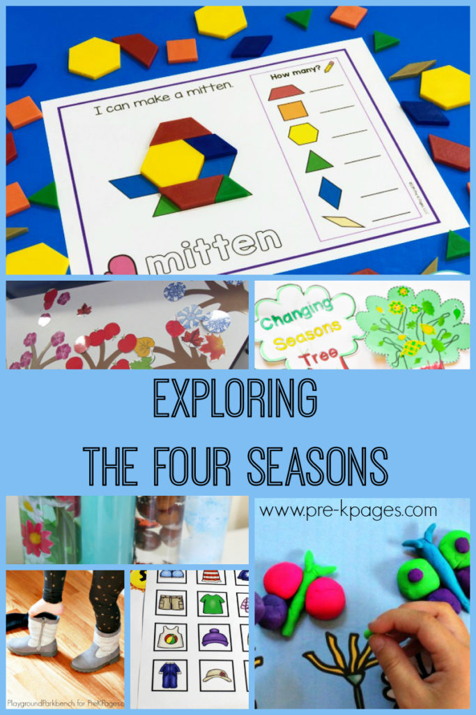 Activities for Exploring the Four Seasons - Pre-K Pages