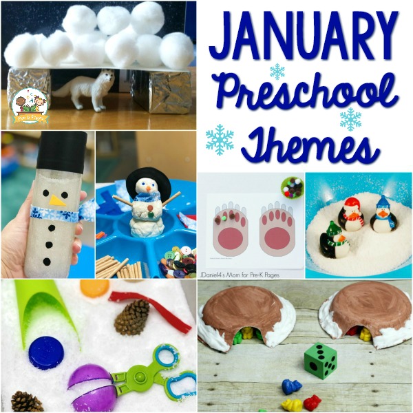 January Preschool Themes - Pre-K Pages