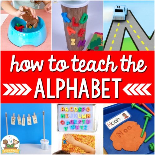 Teaching The Alphabet To Preschoolers - Pre-K Pages