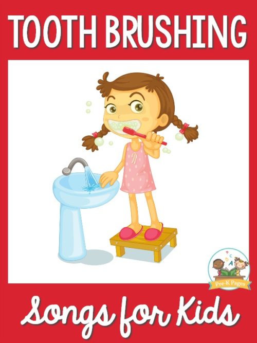 Tooth Brushing Songs for a Dental Health Theme PreK Pages