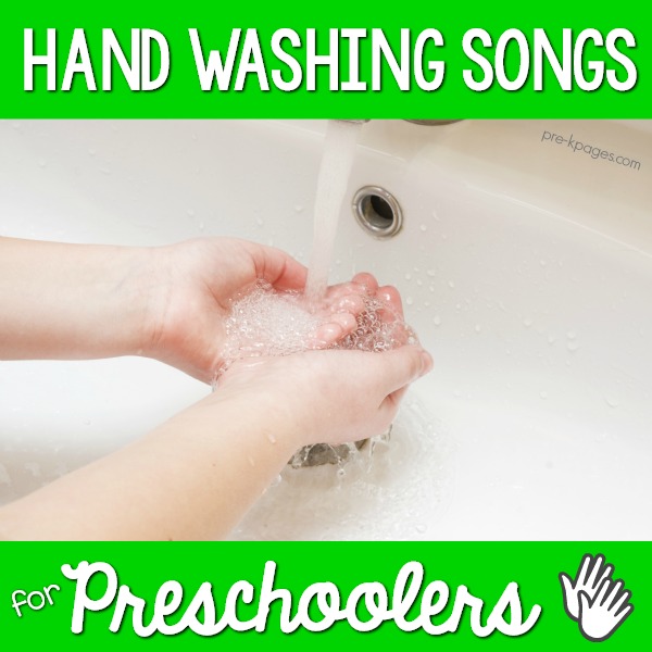 Hand Washing Songs For Preschool Kids Pre K Pages