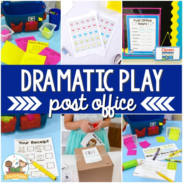 Post Office Dramatic Play Center