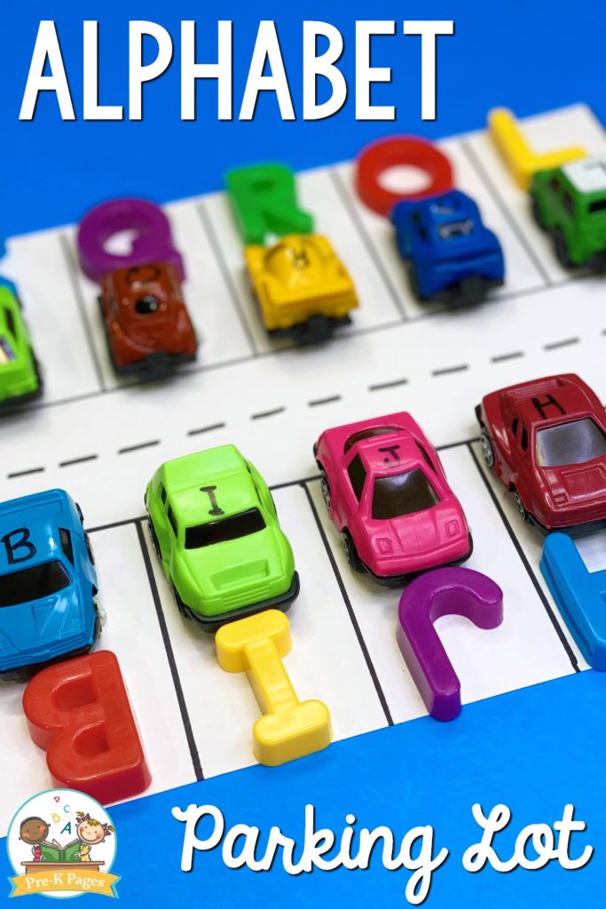 ABC Parking Lot Preschool Letter Activity - Pre-K Pages