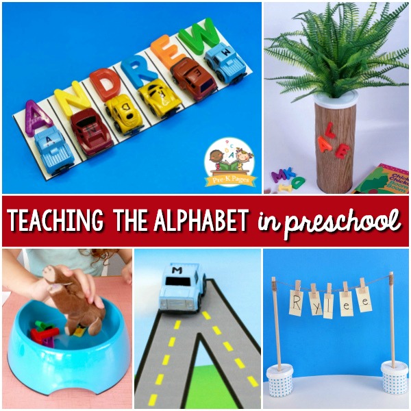 Teaching the alphabet in preschool 