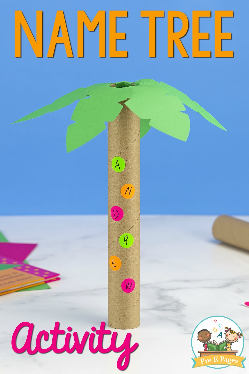 Name Recognition Activity For Preschool Letter Tree Pre K Pages