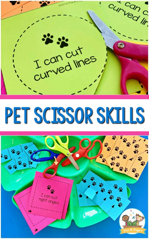 Pet Theme Scissor Skills