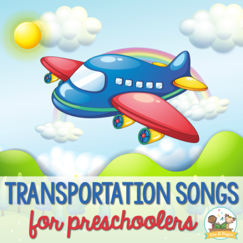 Transportation Songs for Kids PreK Pages