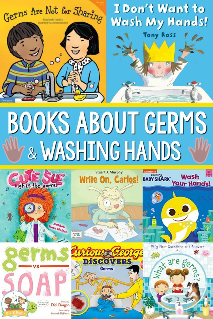 Books About Germs and Hand Washing for Kids - Pre-K Pages