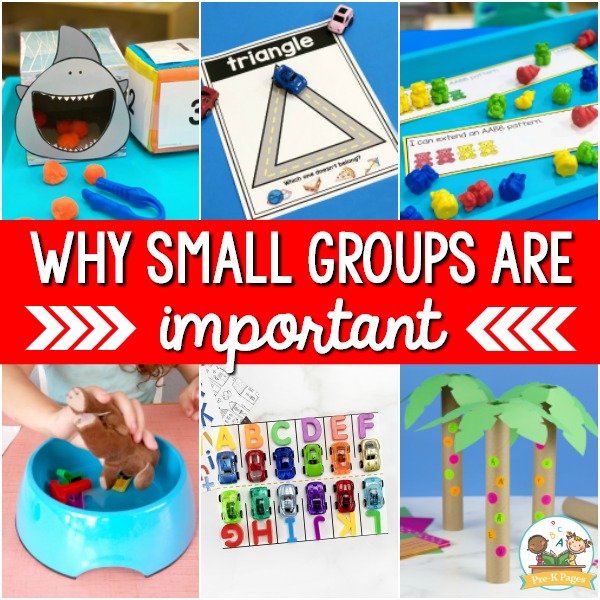 Small Group Activities For Preschool Pre K Pages