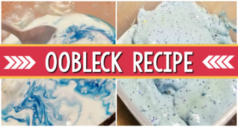 Oobleck Recipe for preschoolers