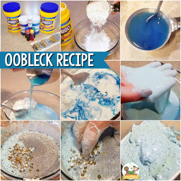 Oobleck Recipe for preschool