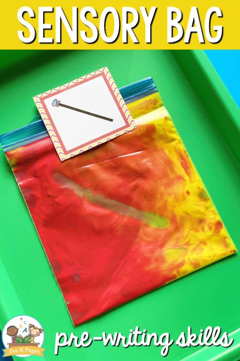 Sensory Bags for MessFree Learning and Play PreK Pages