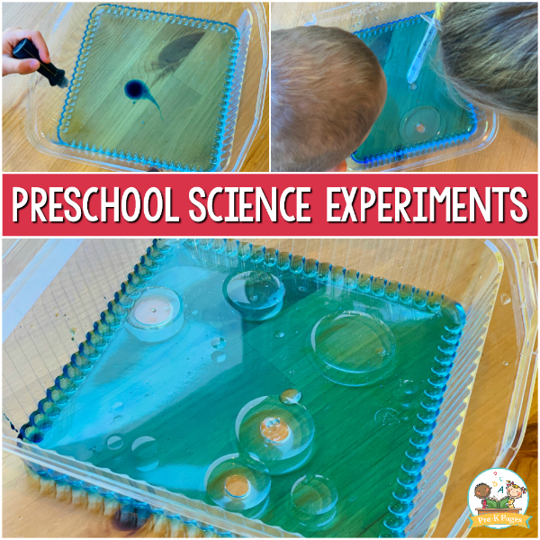Preschool Science Experiments easy