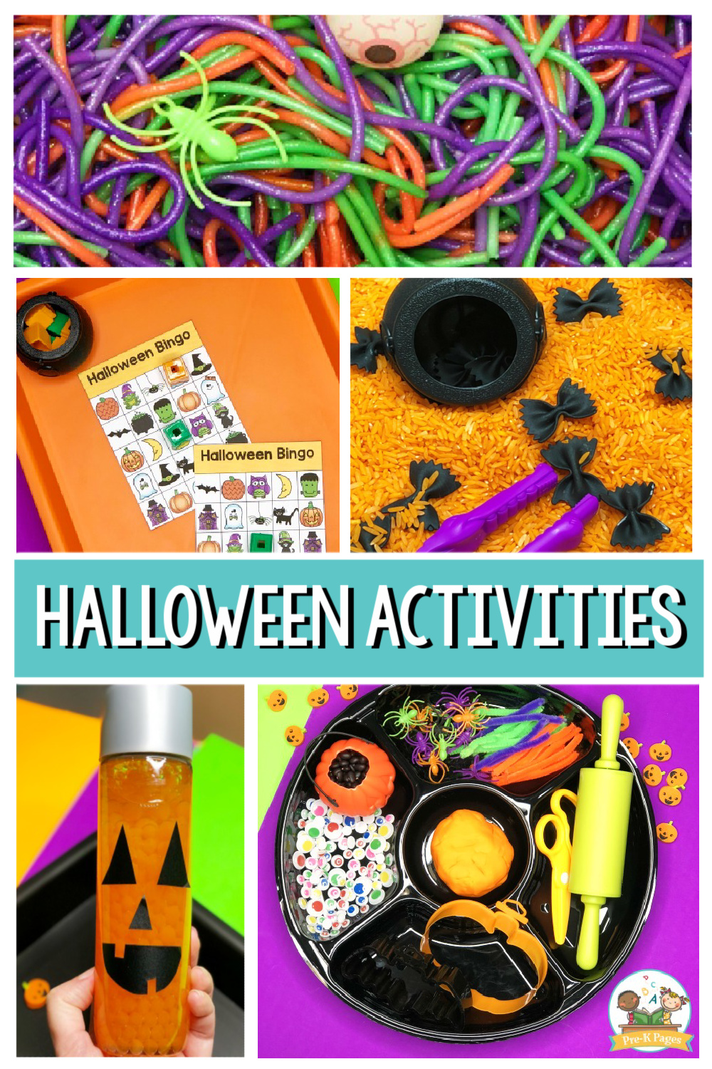 actividades de halloween para niños en edad preescolar