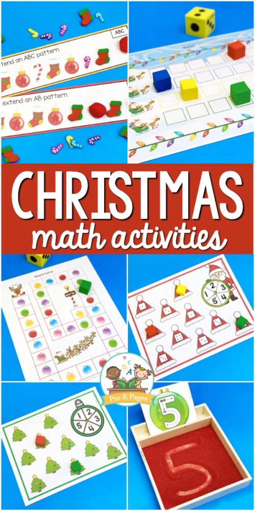 Christmas Theme Activities for Preschool and Pre-K