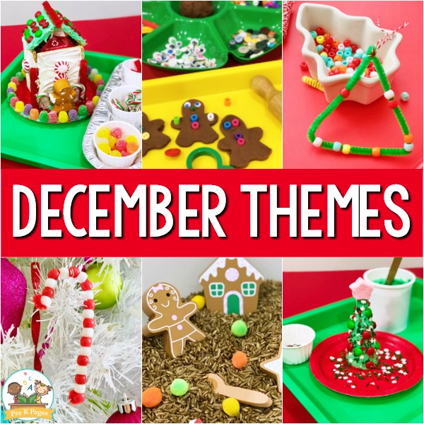 December Preschool Themes - Pre-K Pages