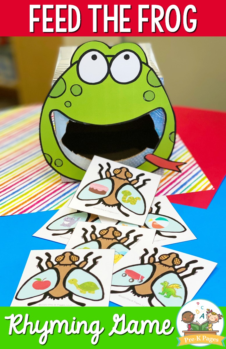 Feed the Rhyming Activities Bundle - Pre-K Pages