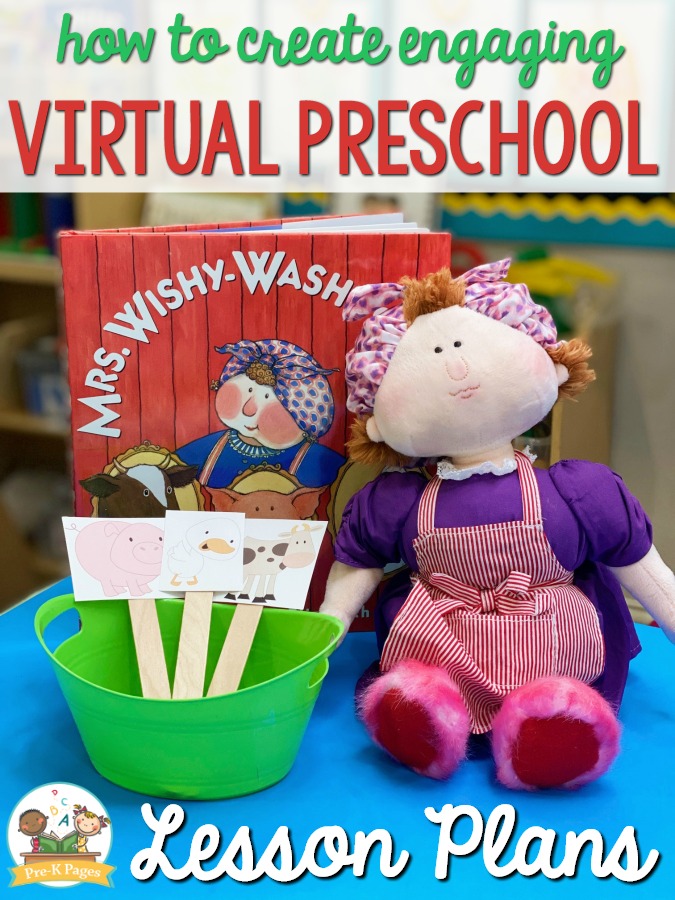 How to Create Virtual Preschool Lesson Plans