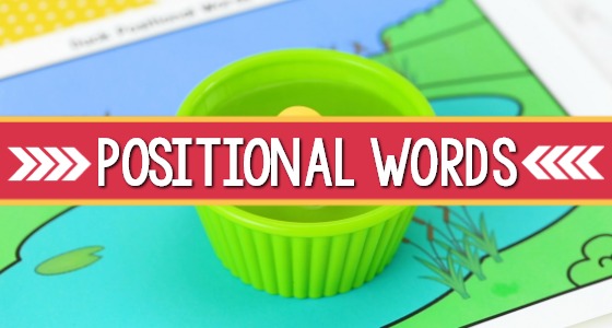 positional words activities for preschoolers pre k pages