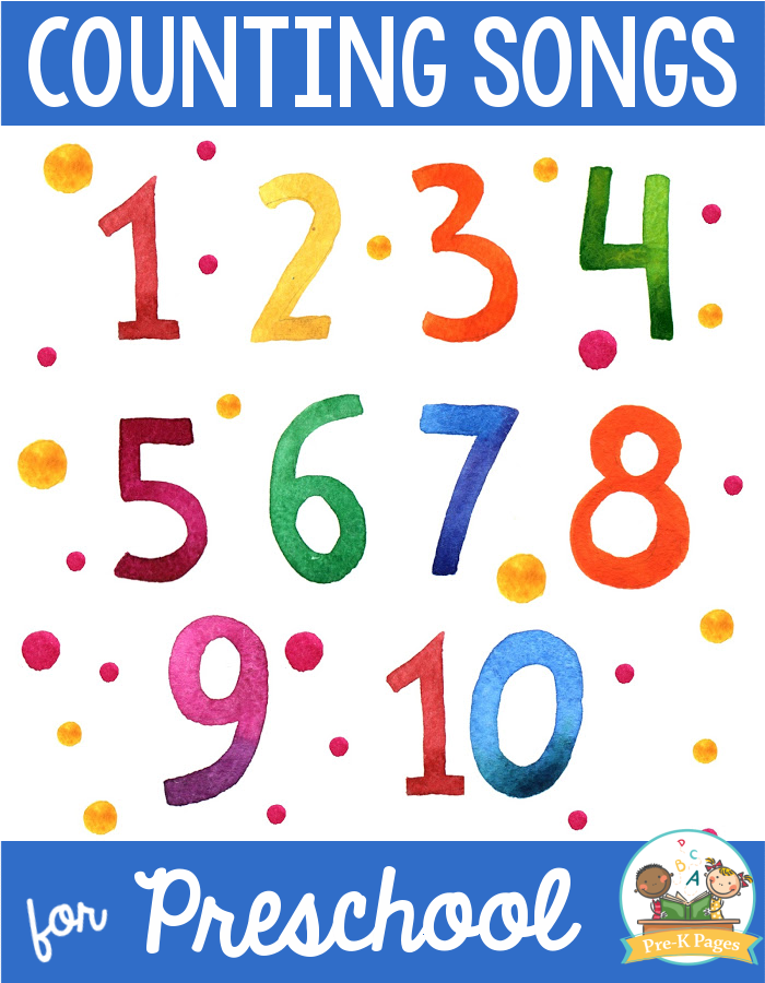 Counting Songs for Preschool Kids - Pre-K Pages