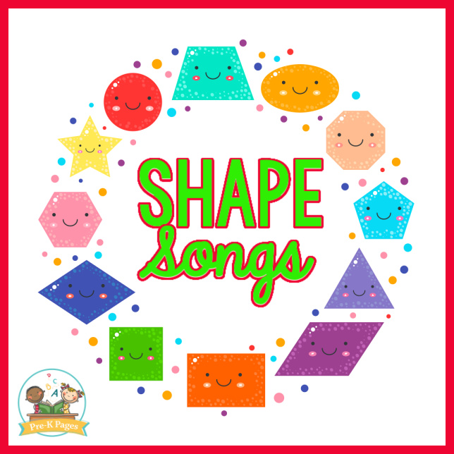 Shape Songs for Preschool Kids  PreK Pages