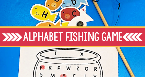 fishing for letters a fun alphabet game pre k pages