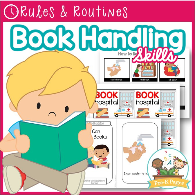 Book Handling Skills Kit - Pre-K Pages