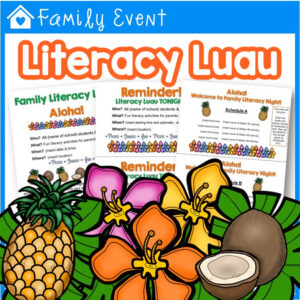 Literacy Luau Family Night Kit