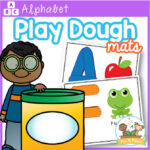 Alphabet Playdough Letter Mats
