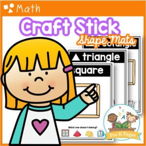 Craft Stick Shape Mats