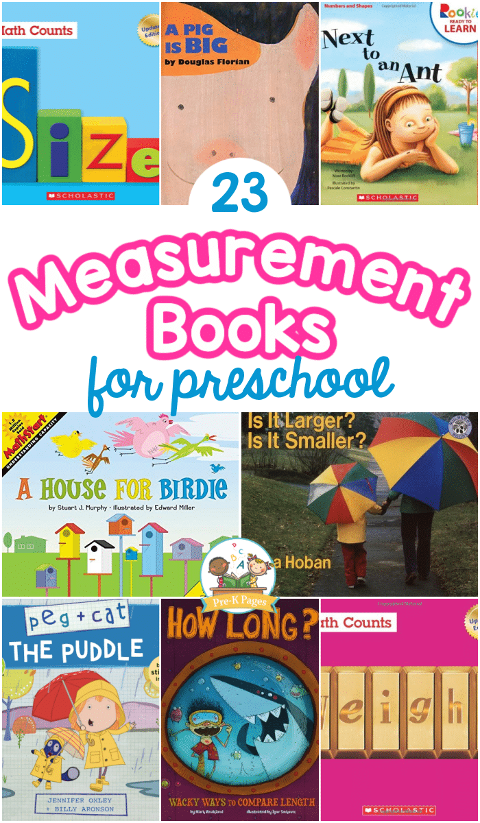 Measurement Books for Preschool