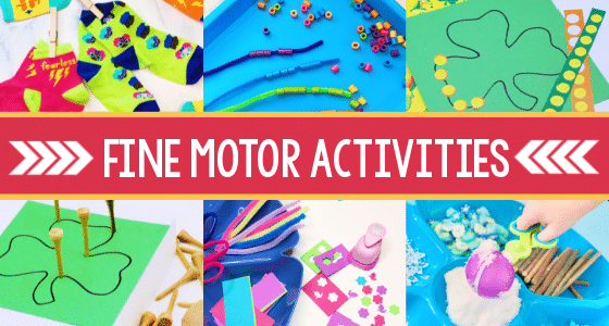 20 Fine Motor Activities for Preschoolers