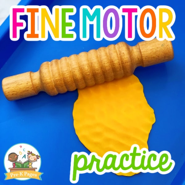 Fine Motor Practice Rolling Pin