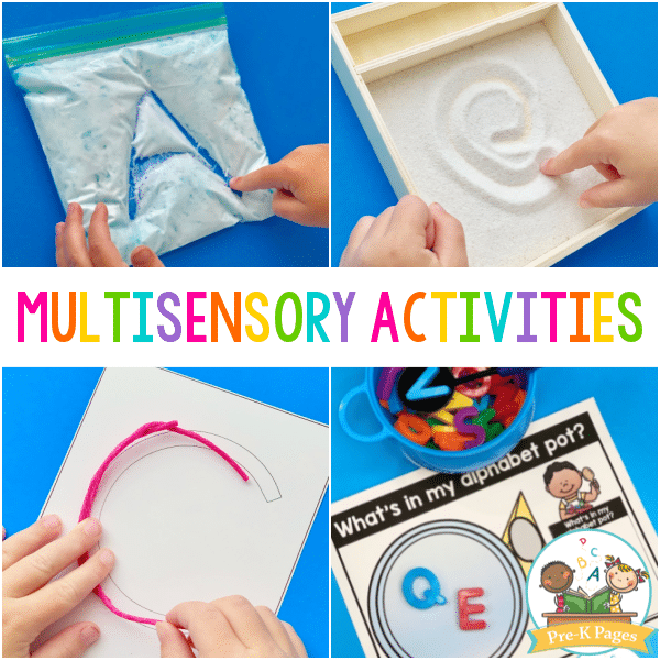 Multi-Sensory Alphabet Activities 