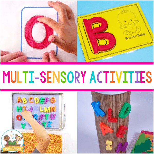 Teaching the Alphabet Multisensory Activities