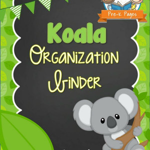 Koala Organization Binder