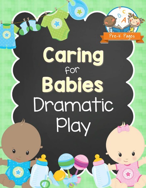 pretend play baby nursery