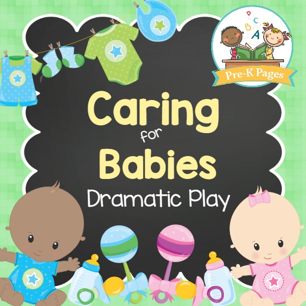 Dramatic Play Baby Nursery PreK Pages