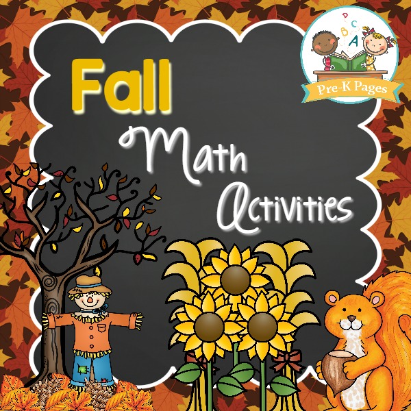 Fall Math Activities - Pre-K Pages