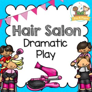 children's role play hairdressers